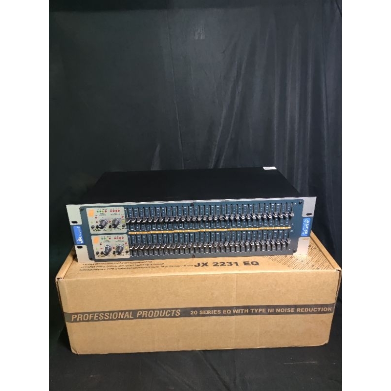Equalizer JX 2231 EQ JK Coustic equalizer 2x31 band