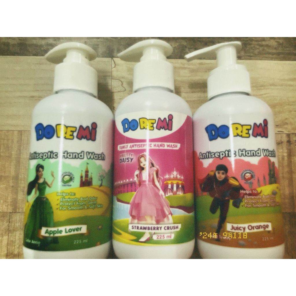 DOREMI ANTISEPTIC HAND WASH 225ML