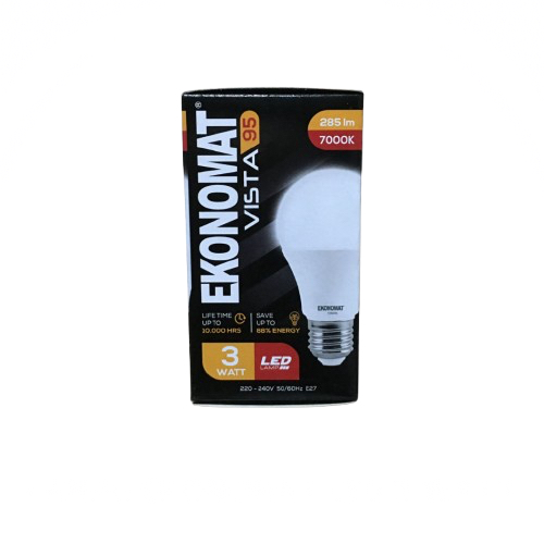 LAMPU LED EKONOMAT VISTA 3W-19W Cahaya Putih