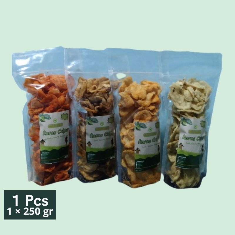 

Magcel Karas Crips 250g (Oleh-oleh Khas Waluran by Magcel) Pangsit Crips- Snack Sehat