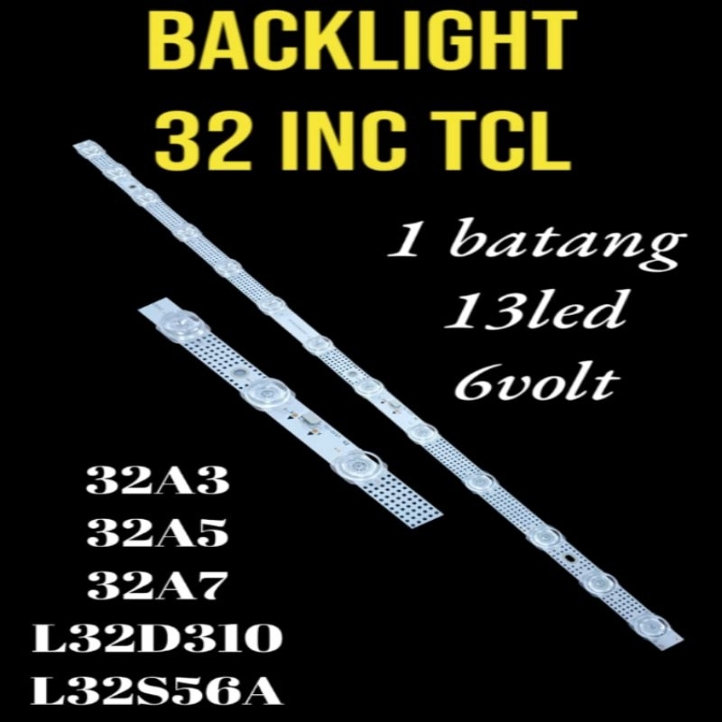 BACKLIGHT TV TCL 32
