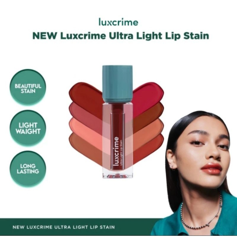 luxcrime ultra light lip stain / luxcrime lipstik / luxcrime lip stain