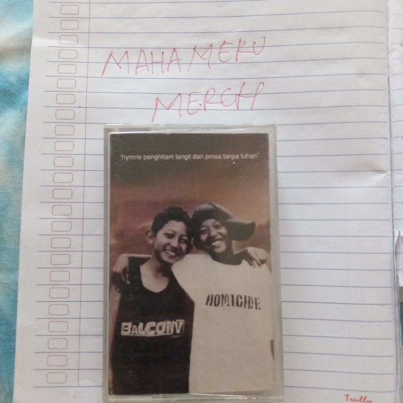 kaset homicide / balcony - hymne penghitam langit dan prosa tanpa tuhan