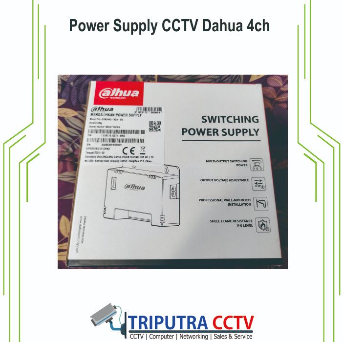 Power Supply CCTV Dahua 4ch