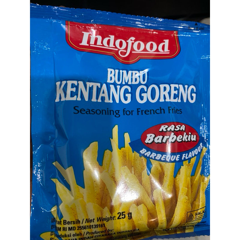 

indofood bumbu kentang goreng
