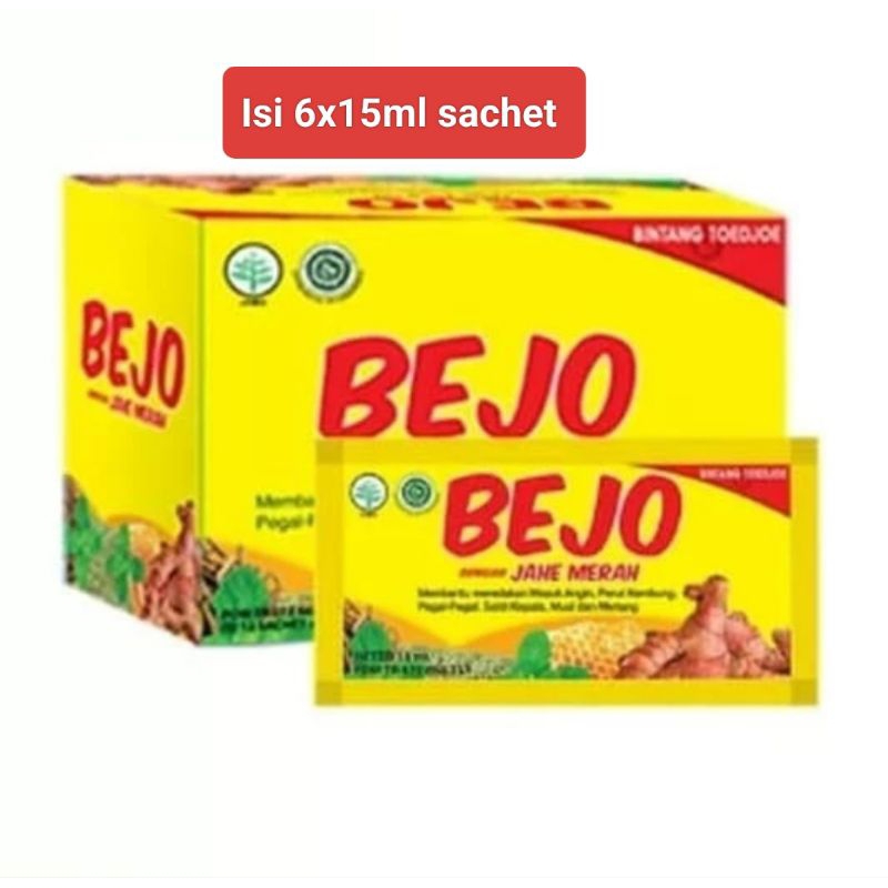 

BEJO JAhe Merah 6x15ml sachet