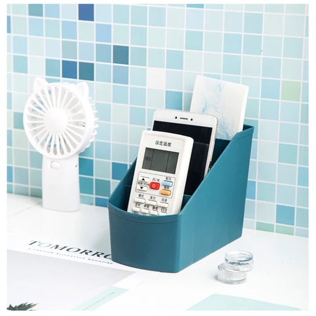 

Tempat Alat Tulis 4 Sekat Box Storage Organizer Brush Make Up Tempat Penyimpanan Pensil Pulpen Sekat