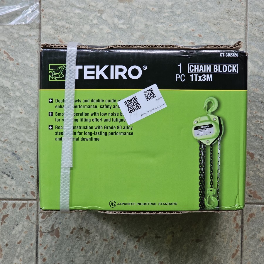 Ori Tekiro Chain Block 1 Ton x 3 meter Takel 1 Ton x 3 Meter