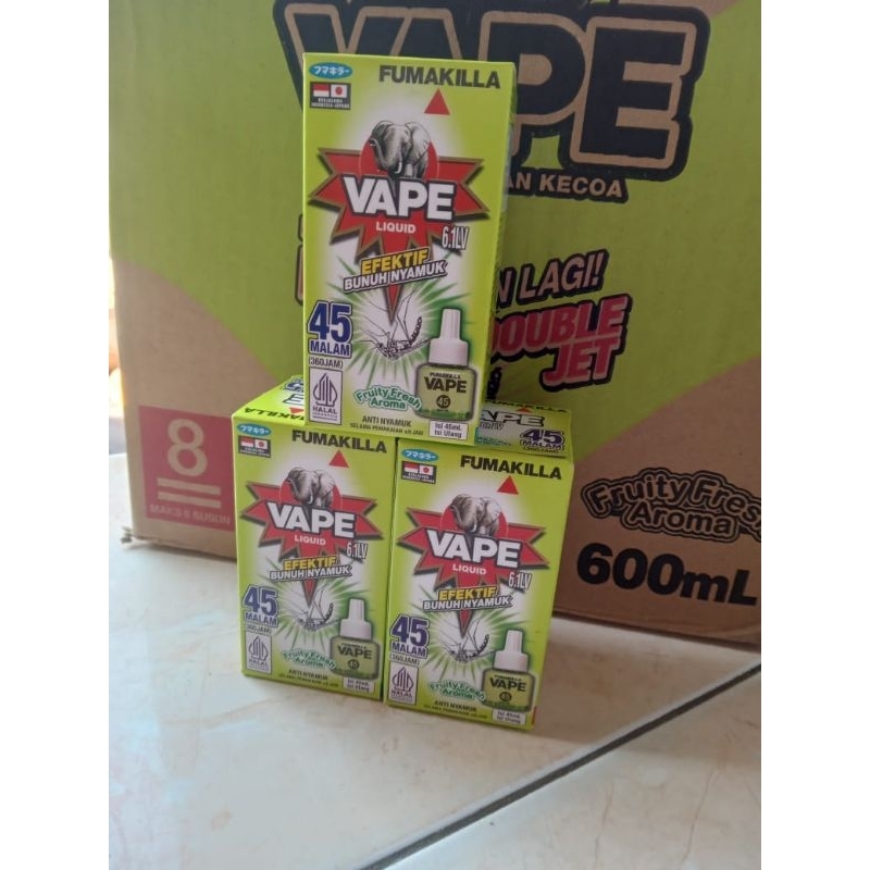 Obat Nyamuk Vape Refill - 45 Malam