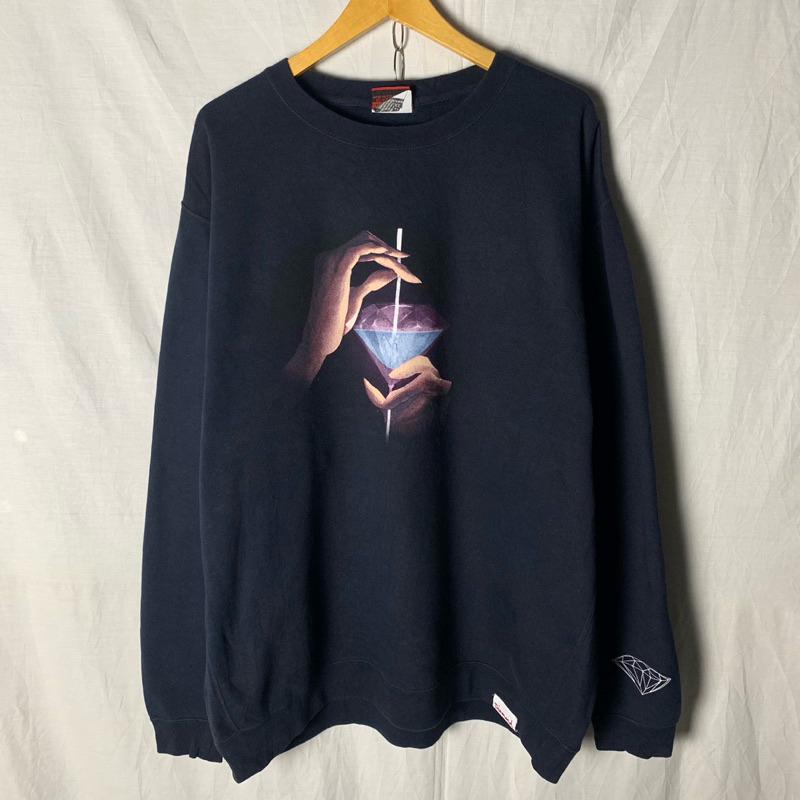 diamond supply sweater crewneck big size jumbo