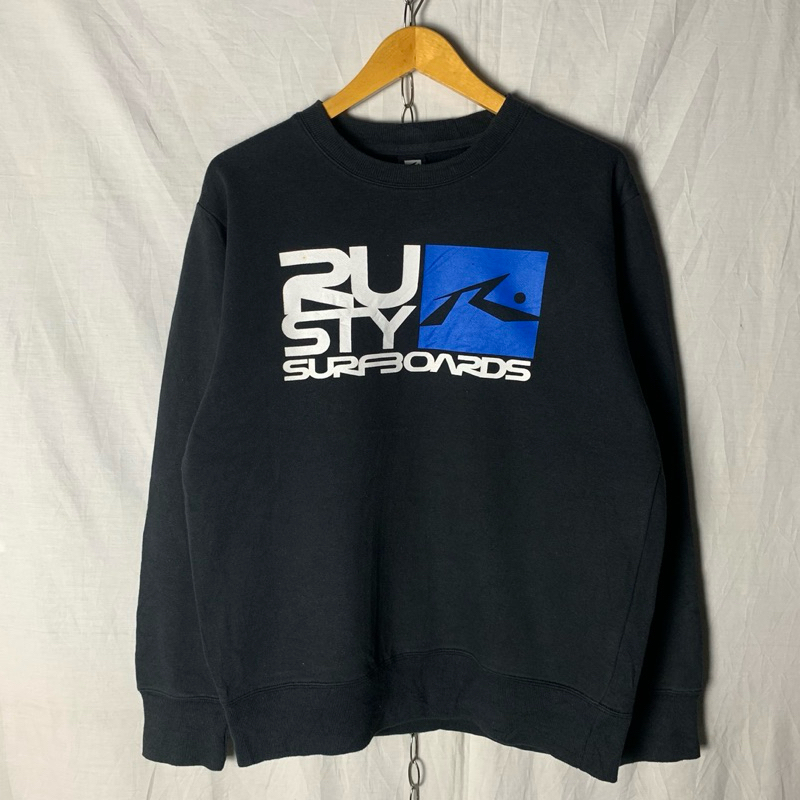 rusty surfboards sweater crewneck