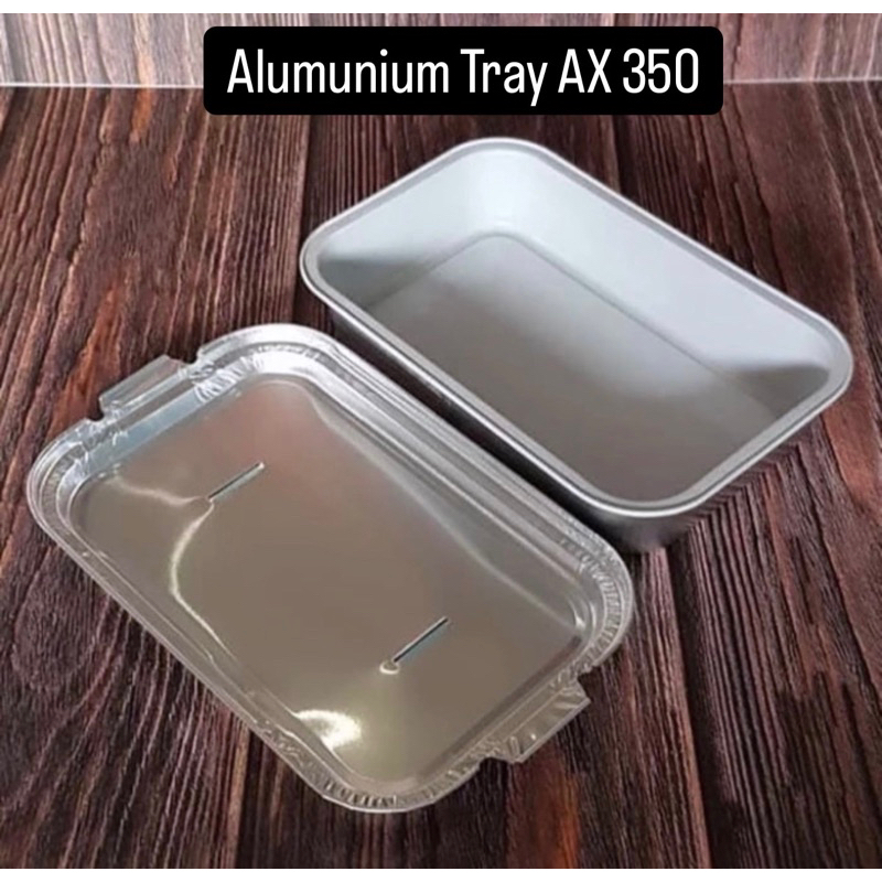 Alumunium Foil Tray AX 350 + tutup ~ GALERI PLASTIK FROZEN FOOD