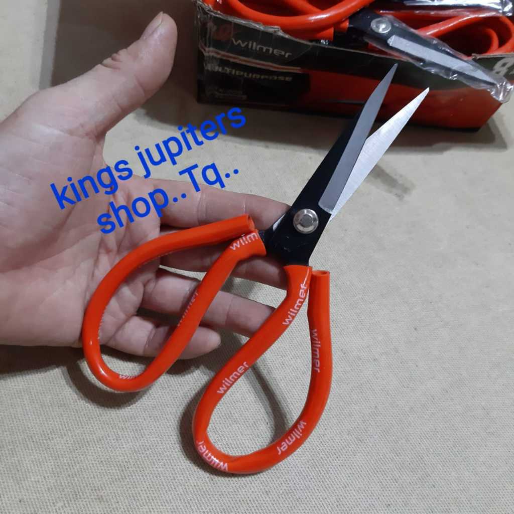 

GUNTING KODOK ori WILMER cuting sicor cut kain kertas karpet