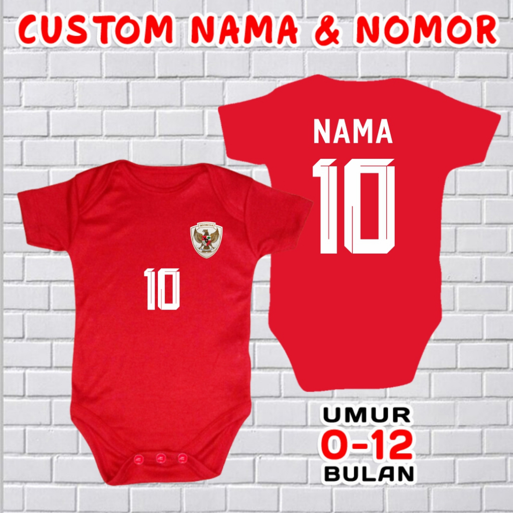 jumper baju bayi bola klub kaos set jamper romper pakaian kado laki laki perempuan newborn 0 6 12 bu