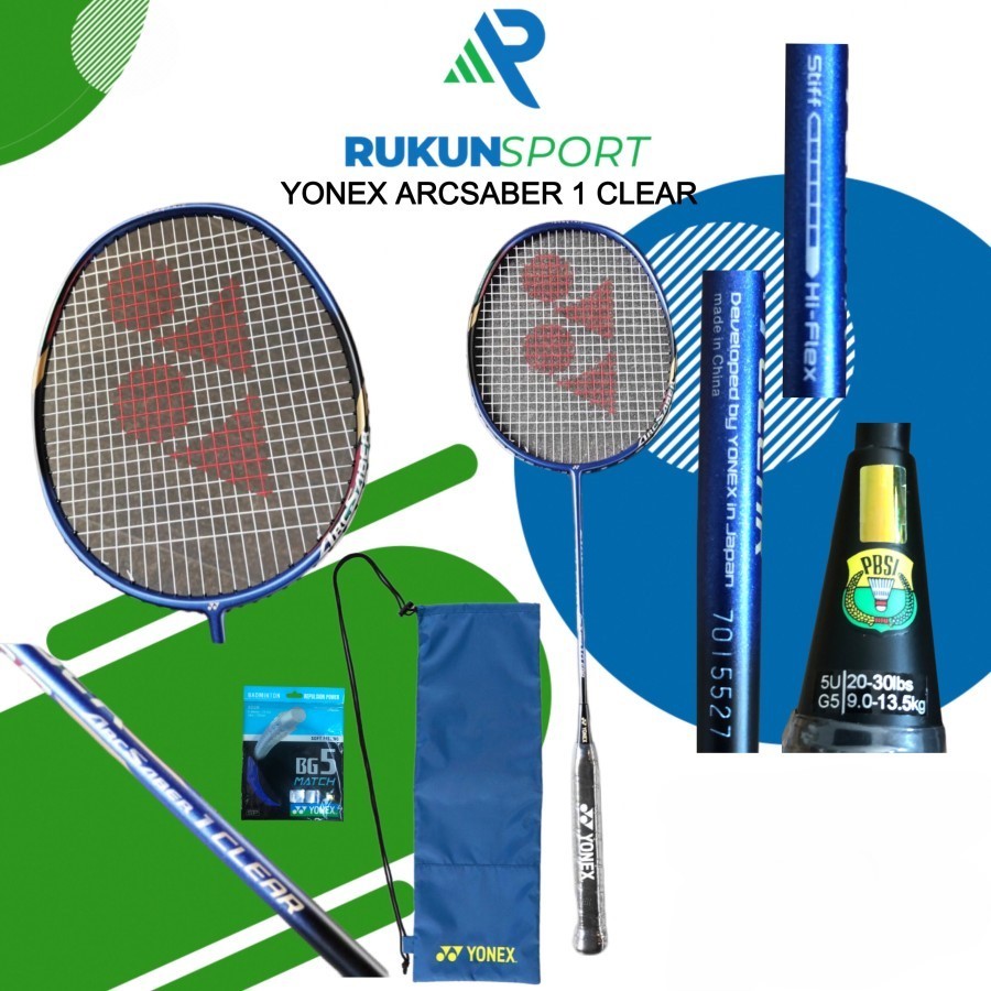 Raket Badminton YONEX ARCSABER 1 CLEAR