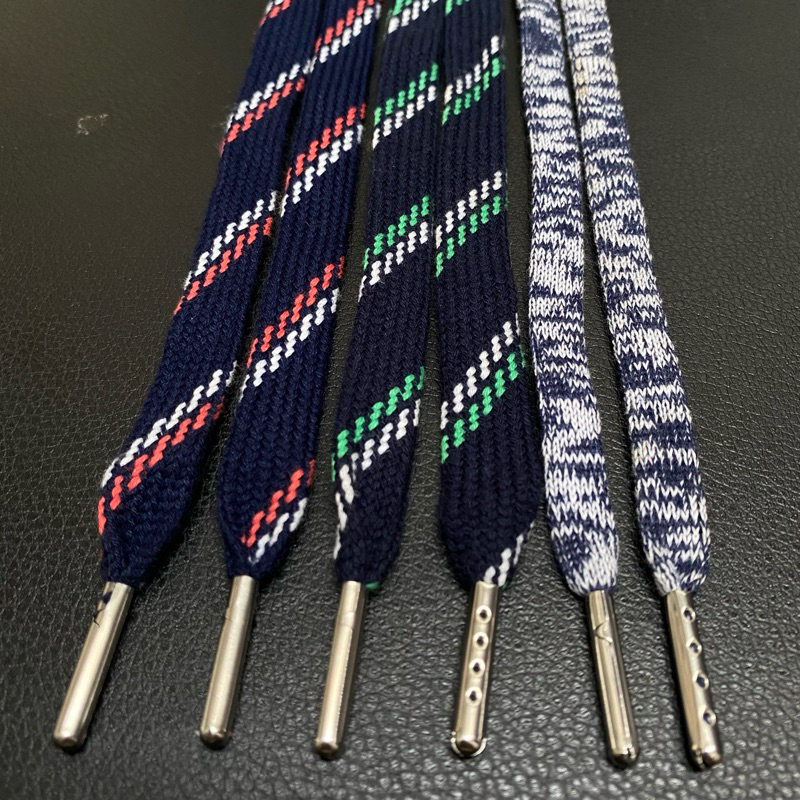 tali celana jogger/tali Hoodie gepeng pipih katun lebar 1,3 cm