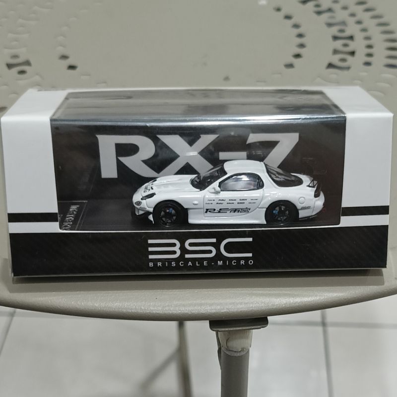 BSC Mazda RX-7 White Open Hood Segel Limited Edition 277/999