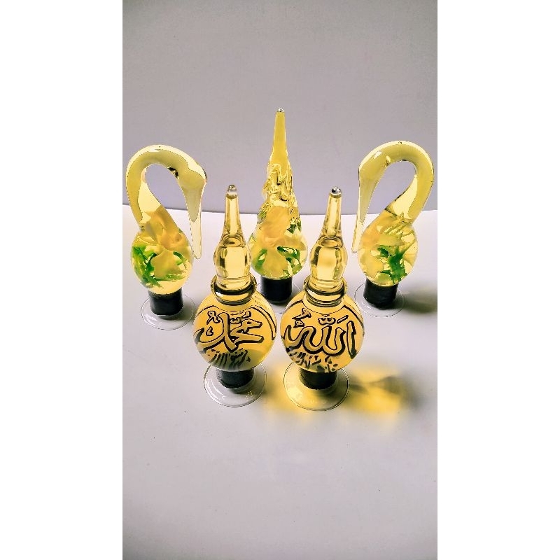 Hiasan Lemari Kaca Isi 5 Pcs Ukuran Kecil