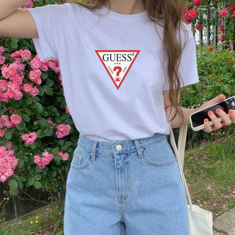 kaos gues kao branded kaos guess wanita kaos guess pria kaos guess anak kaos oversize