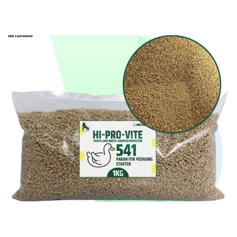 541 HI PRO VITE PAKAN Bebek Entok Itik Pedaging Starter