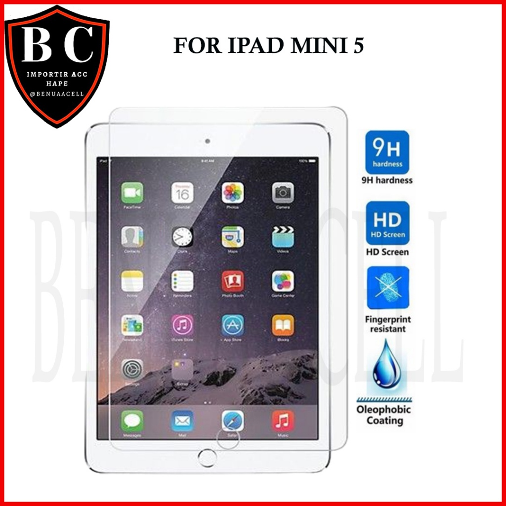 TEMPERED GLASS IPAD MINI 5 - ANTI GORES IPAD MINI 5 2019