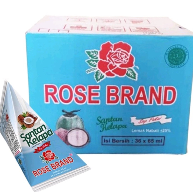 

Santan Rosebrand 65ml 1 Dus ( isi 36pcs )