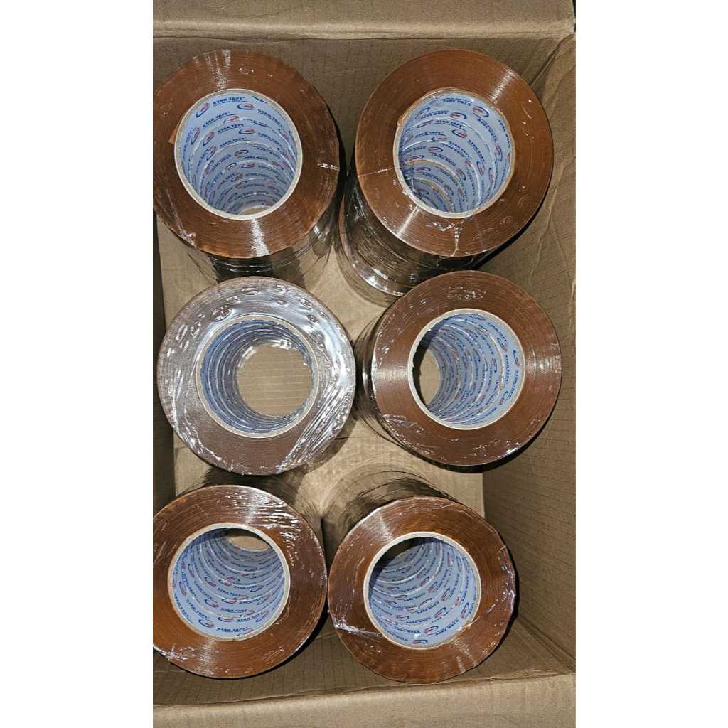 

30 ROLL 1 DUS/KARTON LAKBAN BENING/COKLAT 45X300 YARD