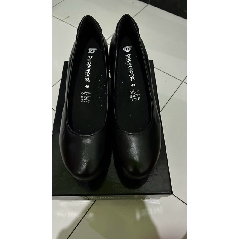 Sepatu Persit Wedges Bocorocco 7cm