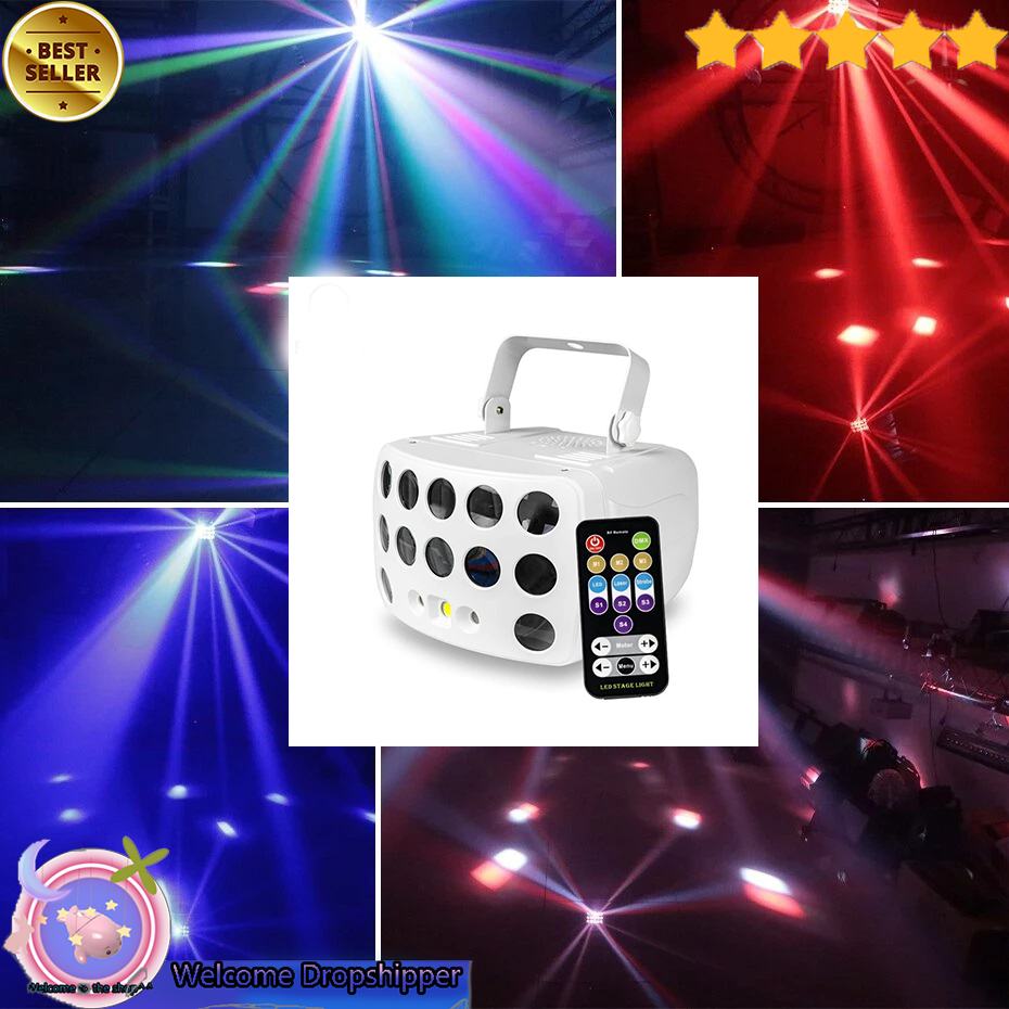 Lampu Disco Laser Panggung RGB Lightning Panggung Lampu Disko Party Lamp