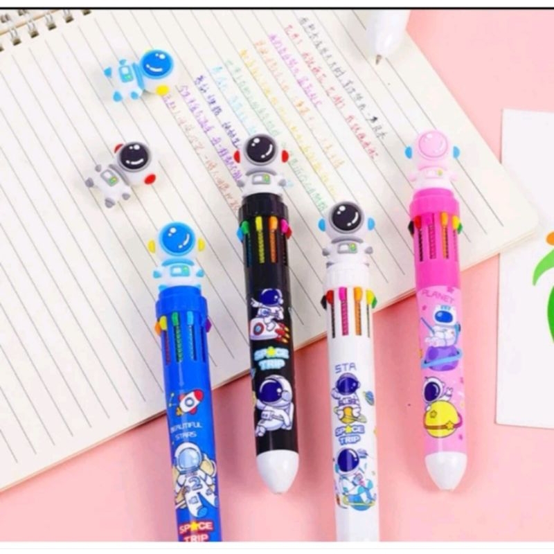 

Ready Pulpen Mekanik Astronot 10 warna