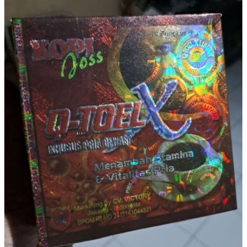 

kopi Q TOEL asli 100% kopi qtoel Q-TOEL