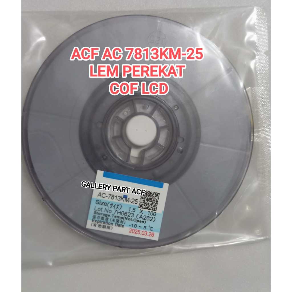 lem ic cof lcd tv / perekat tcon lem ic cof lcd tv tikon t con tikon lem Lebar 1.5 mm lebar 2 mm