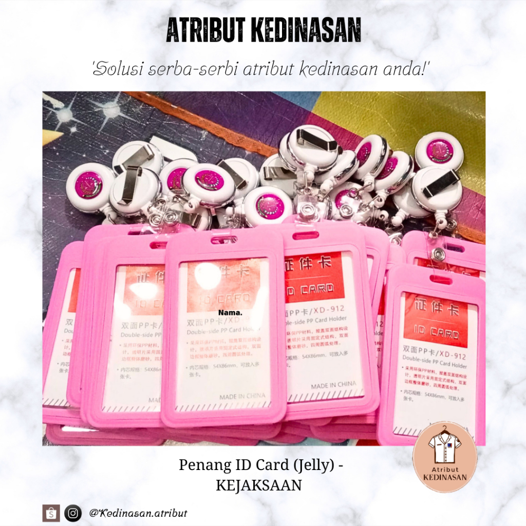 

Penang ID Card / Tanda Pengenal - KEJAKSAAN