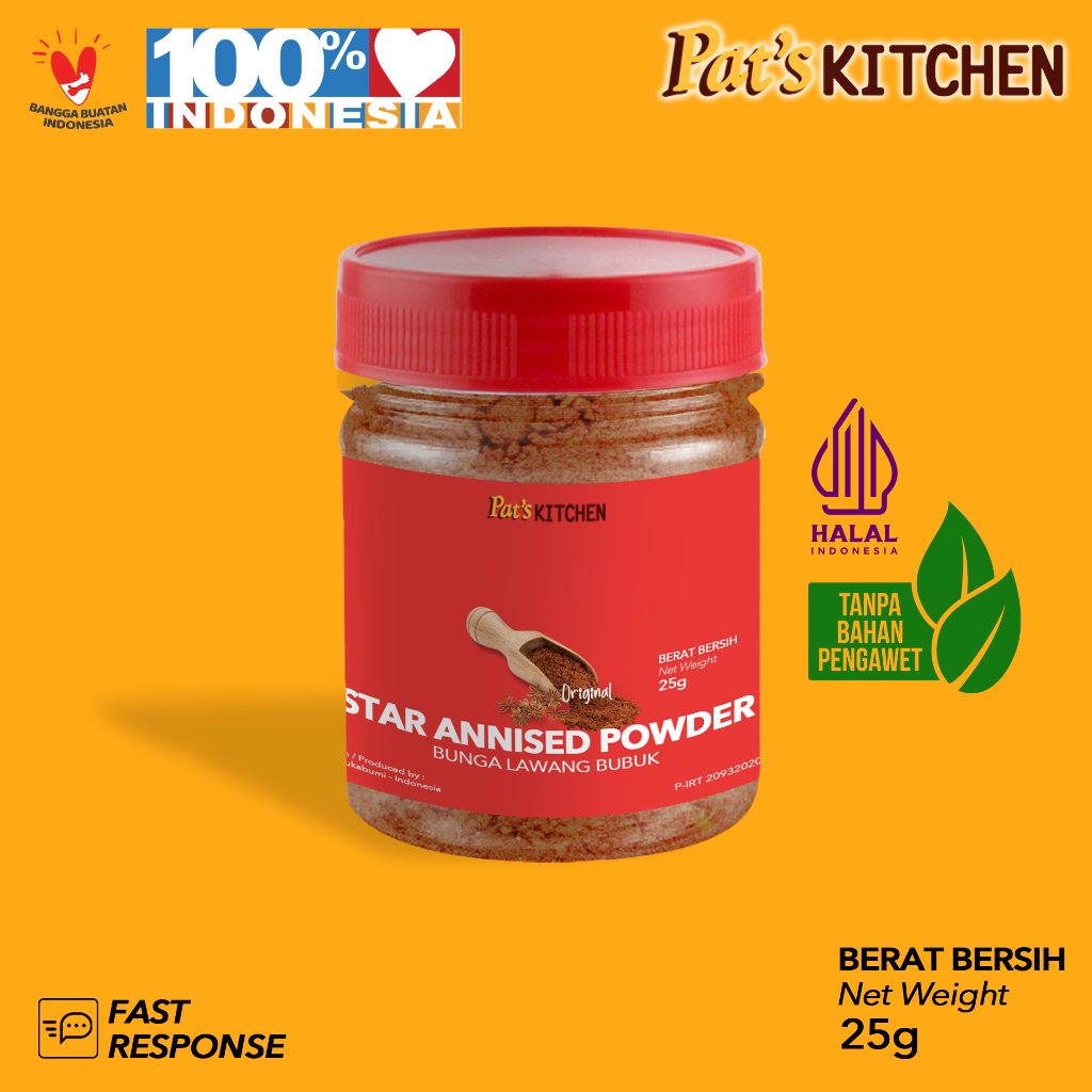 

Bunga Lawang Bubuk / Star Annised Powder