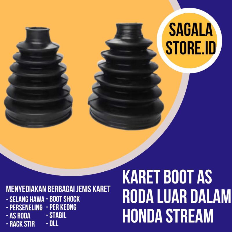 Karet Boot As Roda CV Joint HONDA STREAM