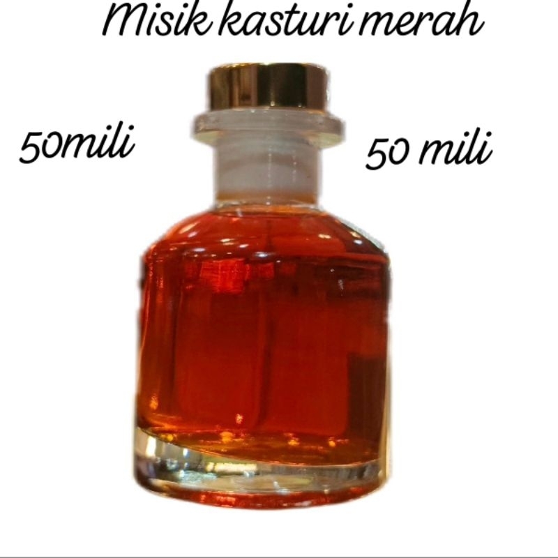 KASTURI MERAH ASLI MURNI 50 MILI
