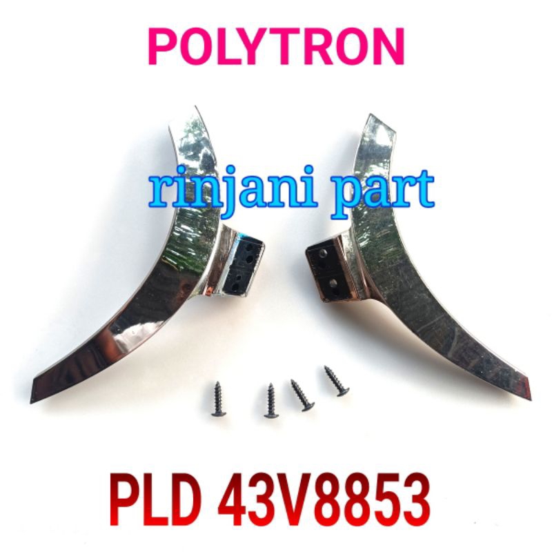 STAND KAKI DUDUKAN BRAKET TV LED POLYTRON PLD 43V8853 PLD43V8853