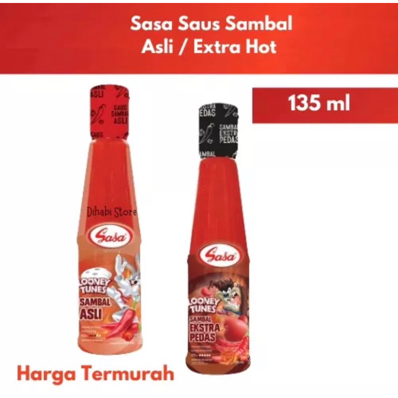 

Sasa Sambal Asli & Extra Pedas