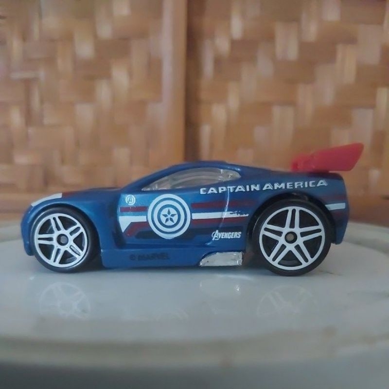 Marvel Capt. America Hotwheels Power Rage