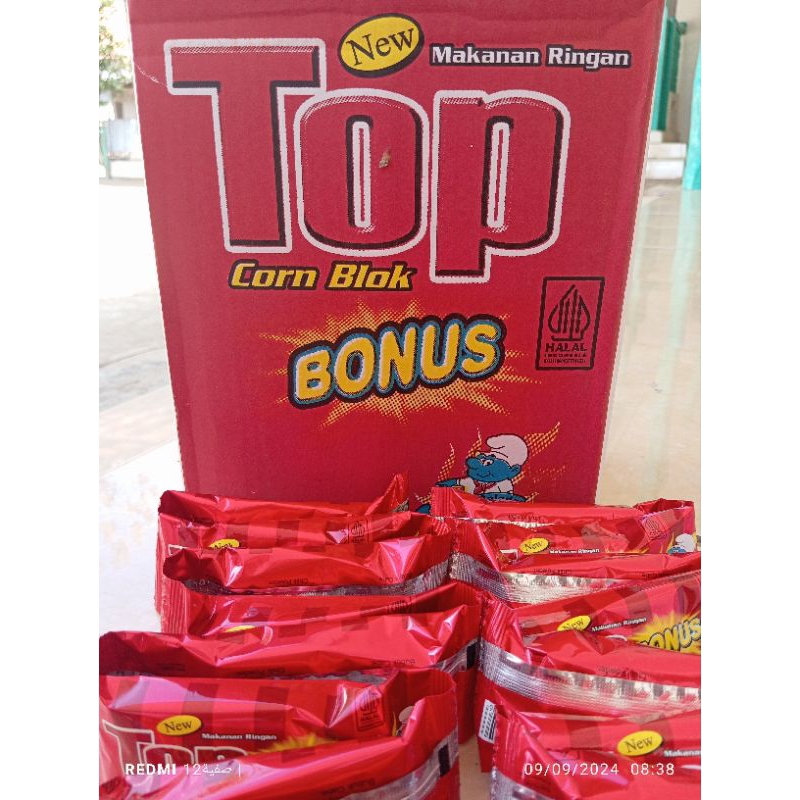 

1 DUS SNACK TOP_BONUS BERHADIAH UANG (isi 60pcs)