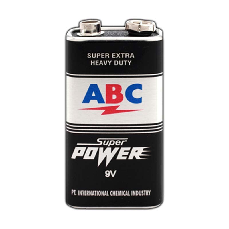 KF || Batu Baterai ABC 9 Volt Baterry Kotak 9 v 9v Super Power - SATUAN