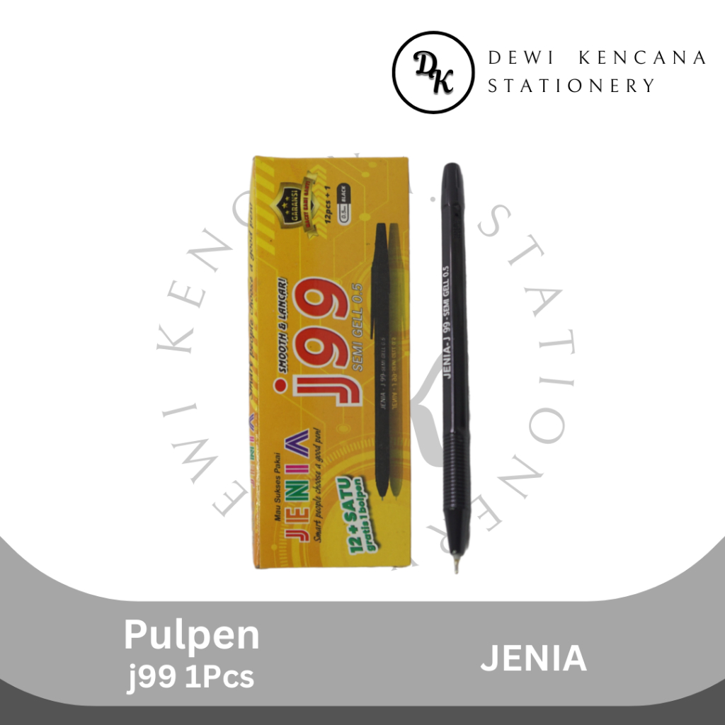 

Pulpen Jenia J99 0.5 1pcs / Pulpen Semi gel