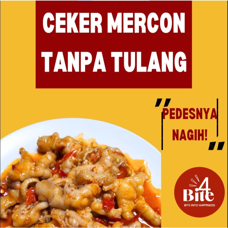 

Ceker Mercon Tanpa Tulang Pedas Nikmat