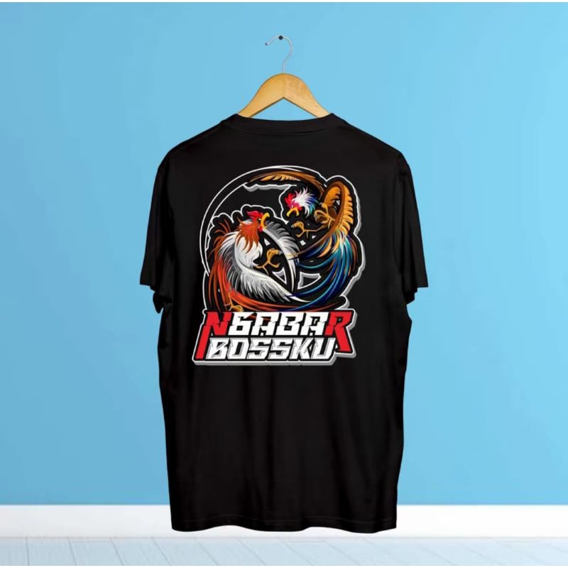 KAOS NGABAR BOSKU LOGO BELAKANG