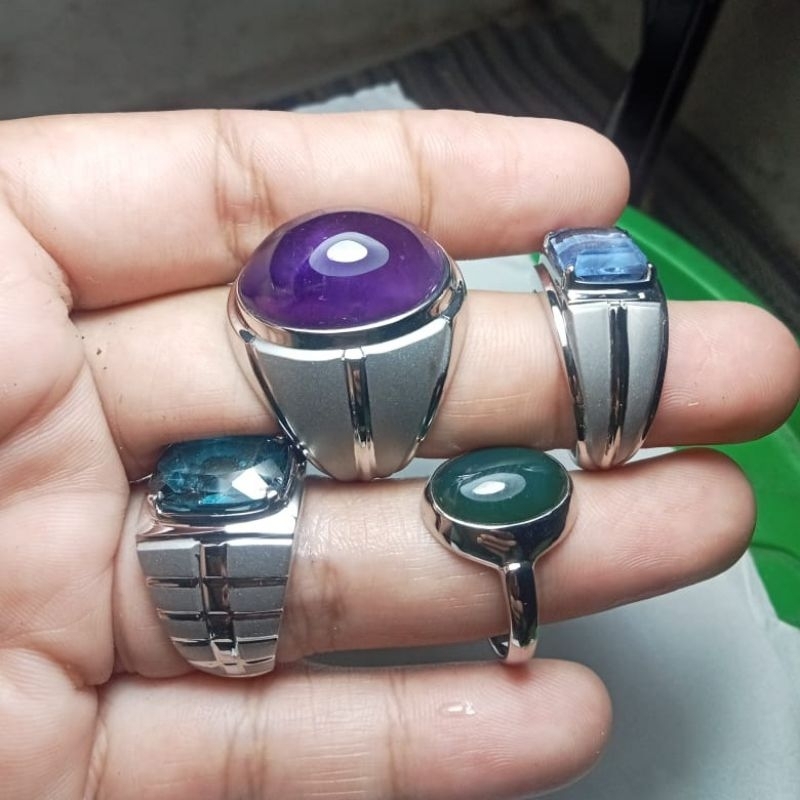 Ring Monel Handmade Tanpa Sambungan
