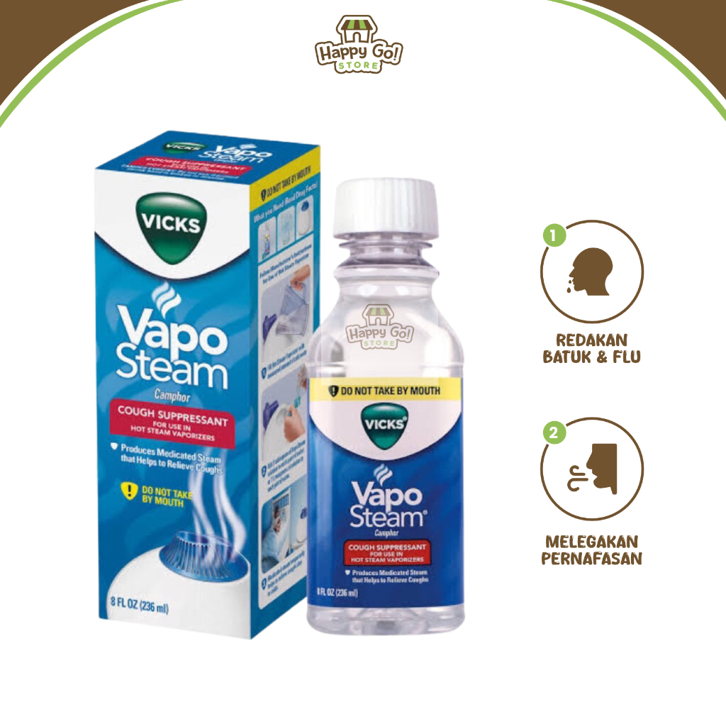 vicks vapo steam liquids untuk batuk dan sakit tenggorokan