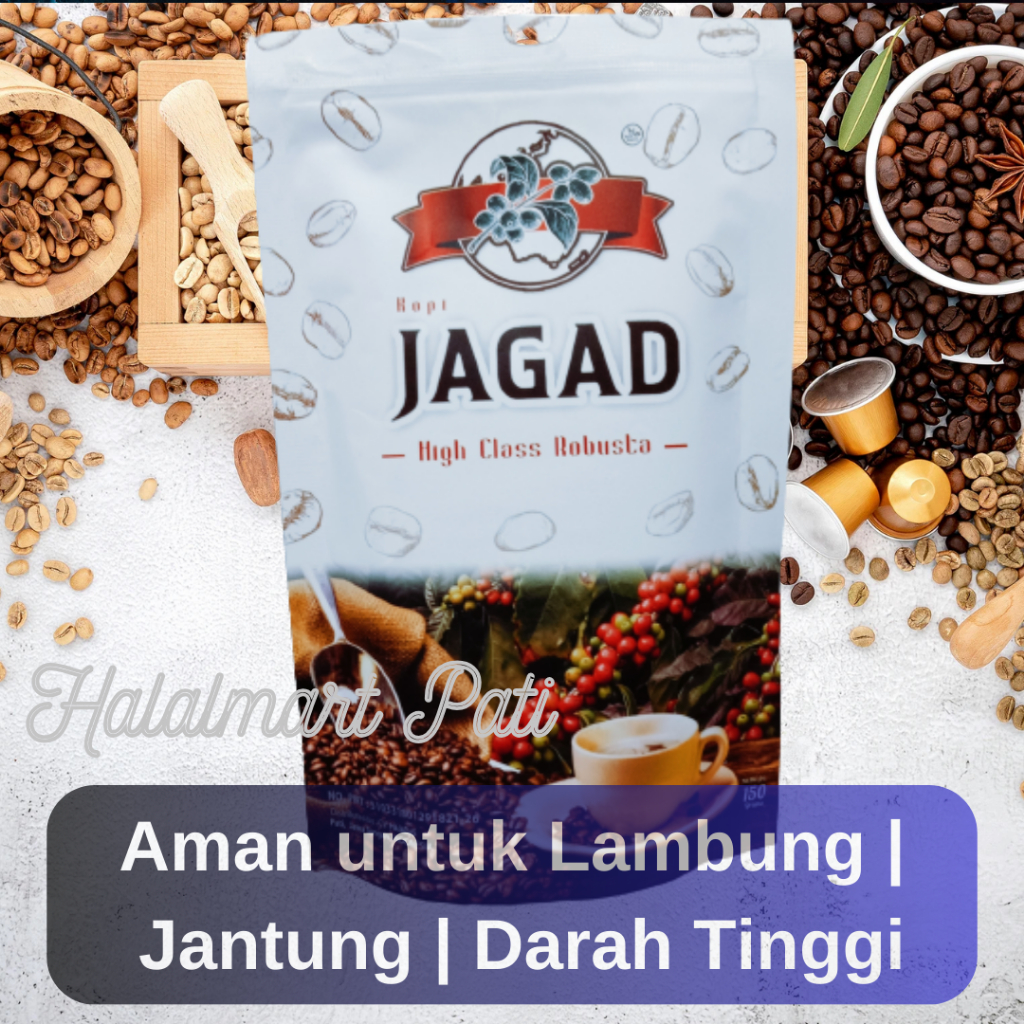 

Kopi Hitam Sehat Jagad Probiotik Bubuk Robusta Wine Murni Tanpa Gula Aman Untuk Maag Asam Lambung