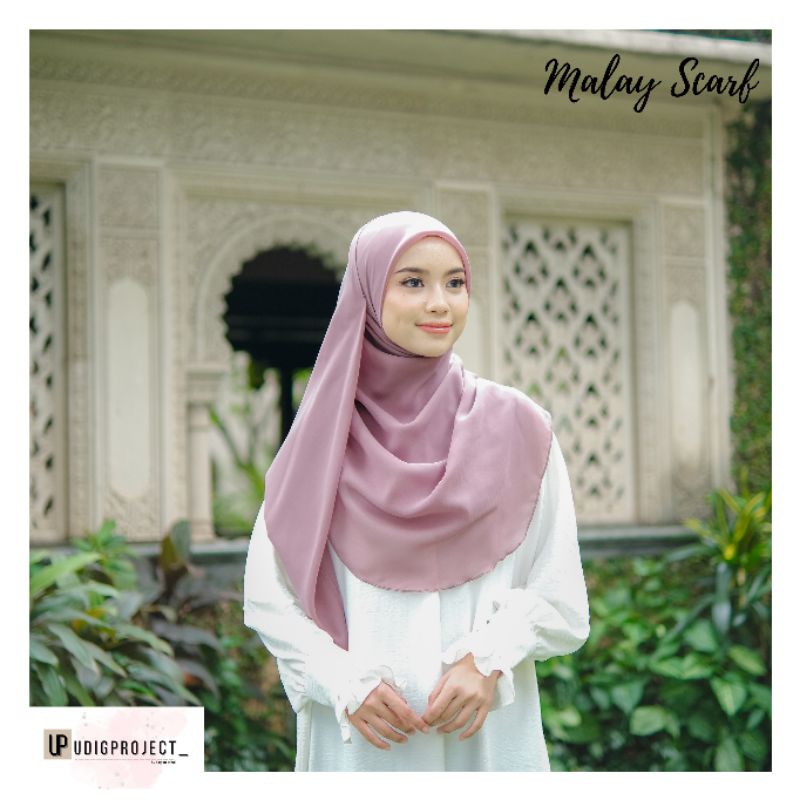 Malay Scarf | Hijab Oval 2 | Hijab Segiempat Syar'i | Hijab Oval Syar'i | Hijab Segiempat Polos
