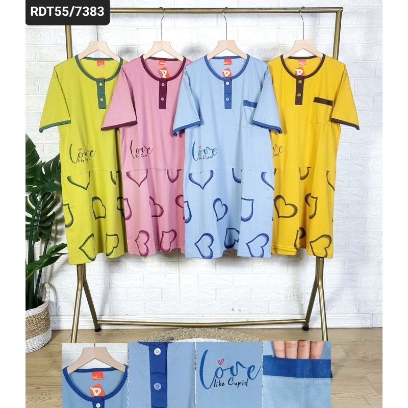 Daster amro tangan dewasa daster kaos