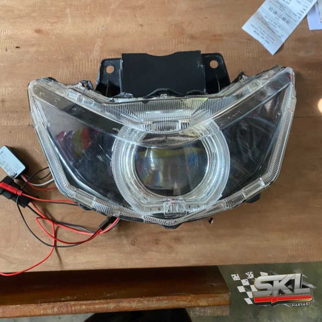 Breket Biled Beat Deluxe Bracket Projie Tebal 3mm Biled Aes Wst 2.5 In Beat New Deluxe Street 3 mm